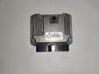 блок управления двигателем Volkswagen Golf 6 поколение (2008 - 2012), 1.4 л., бензин, передний привод, 03C906027G, 0261S04348