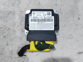 блок AirBag Volkswagen Polo 5 поколение 2012, 1.2 л., CBZB, бензин, робот, хетчбэк 5 дв., передний привод, 6R0959655L