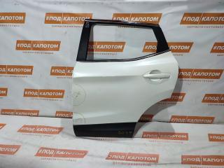 дверь задняя левая Nissan Qashqai 2 поколение 2015, 2.0 л., MR20DD, бензин, АКПП, qab white(pearl), внедорожник 5 дв., передний привод, H21014EAMA