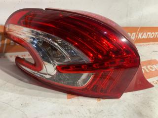 фонарь задний левый Peugeot 208 1 поколение 2013, 1.6 л., 5f01(EP6), бензин, АКПП, kuc, хетчбэк 5 дв., передний привод