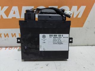 блок управления центральным замком Volkswagen Touareg 1 поколение 2005, 4.2 л., AXQ, бензин, АКПП, z4 / c9z, внедорожник 5 дв., полный привод, 3D0909135K