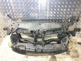 передняя панель крепления облицовки (телевизор) Volkswagen Passat B6 2006, 1.9 л., BXE, дизель, 5МКПП, синий, седан, передний привод, правый руль, 3C0805594D