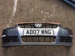 бампер передний Volkswagen Passat B6 2007, 2.0 л., BKP, дизель, робот, bluegraphit / lc5f, универсал, передний привод, правый руль