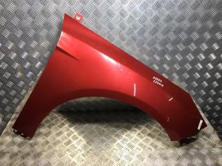 крыло переднее правое Ford Focus 3 поколение 2014, 1.0 л., M1DA, бензин, 6МКПП, candy red / ub, хетчбэк 5 дв., передний привод, правый руль