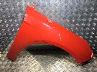 крыло переднее правое Ford Focus 3 поколение 2014, 1.0 л., M1DA, бензин, 6МКПП, race red / zc, хетчбэк 5 дв., передний привод, правый руль